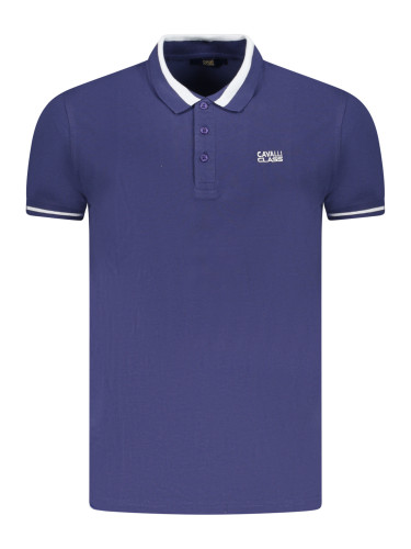 Мъжка синя поло риза Cavalli Class