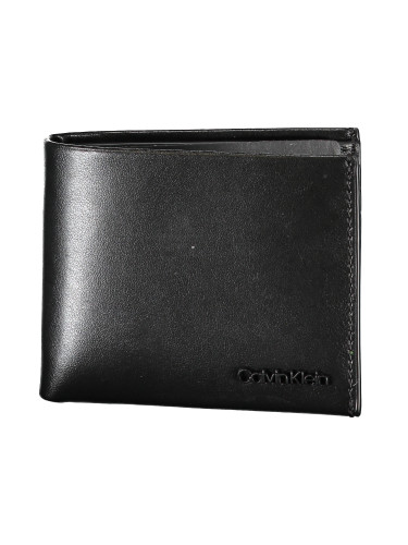 Черен мъжки портфейл Calvin Klein