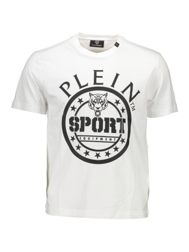 Мъжка бяла тениска PLEIN SPORT