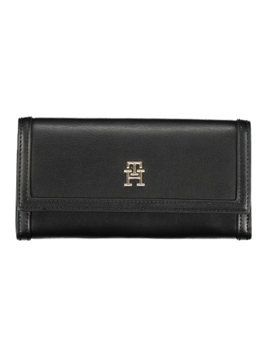 Дамски портфейл Tommy Hilfiger, черен