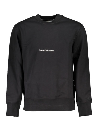 Черен суитшърт Calvin Klein с лого