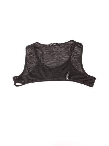 Дамски черен къс топ