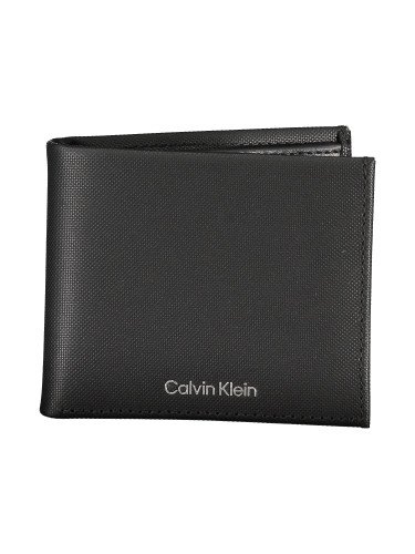 Черен мъжки портфейл Calvin Klein