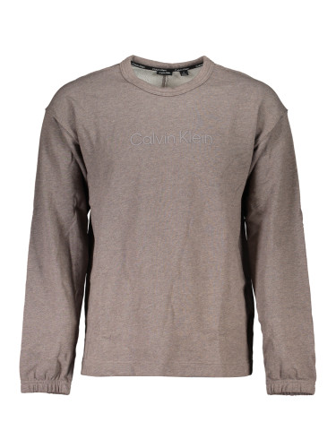 Мъжки кафяв суитшърт Calvin Klein