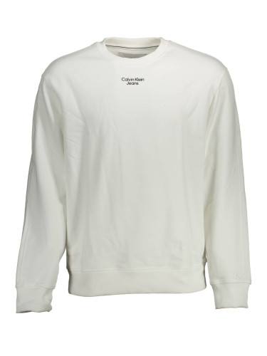 Мъжки суитшърт Calvin Klein бял
