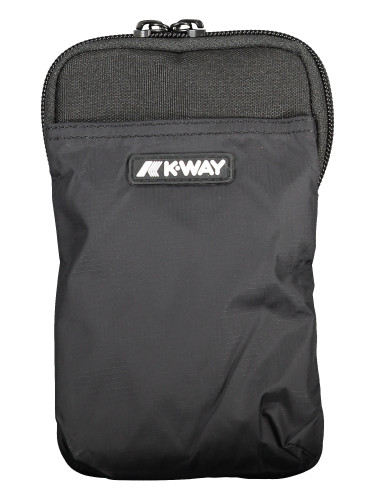 Черна чанта за през рамо K-WAY