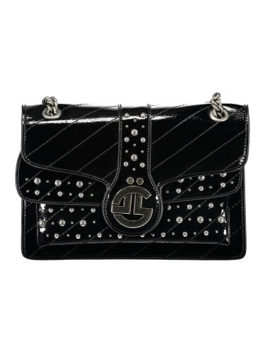 Черна дамска чанта за през рамо Gaelle Paris