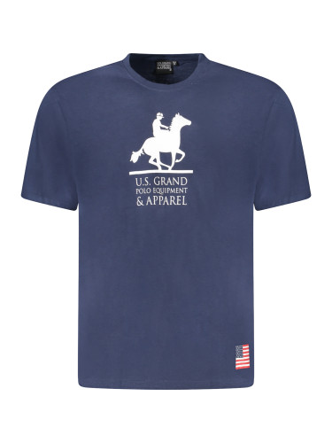 US GRAND POLO SHORT SLEEVE T-SHIRT MEN BLUE