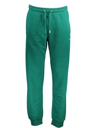 Зелени мъжки спортни панталони FILA