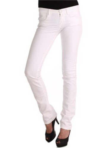 Бели дамски дънки PHARD