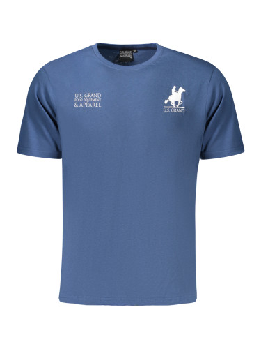 US GRAND POLO SHORT SLEEVE T-SHIRT MEN BLUE