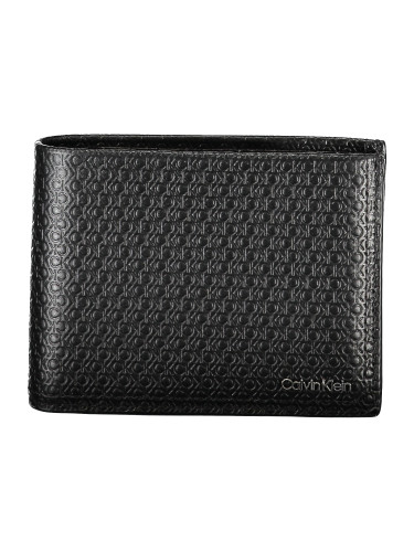 Черен мъжки портфейл Calvin Klein