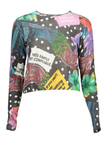 Пуловер с шарки Desigual
