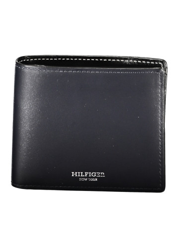Син мъжки портфейл Tommy Hilfiger