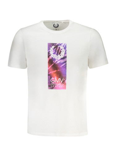 Бяла мъжка тениска Gian Marco Venturi