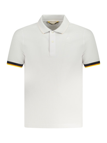 Бяла мъжка поло риза K-WAY