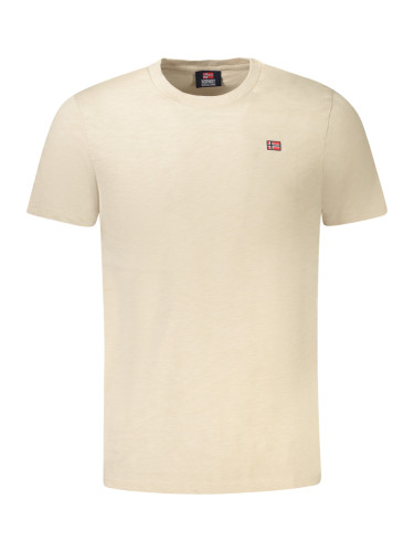 NORWAY 1963 MEN'S SHORT SLEEVE T-SHIRT BEIGE
