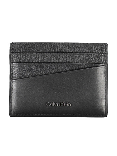 Черен мъжки портфейл Calvin Klein