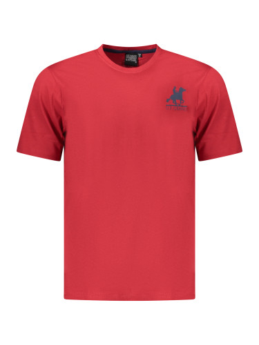 US GRAND POLO MEN'S SHORT SLEEVE T-SHIRT RED