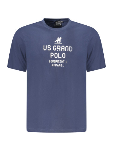 Мъжка тениска US Grand Polo, синя