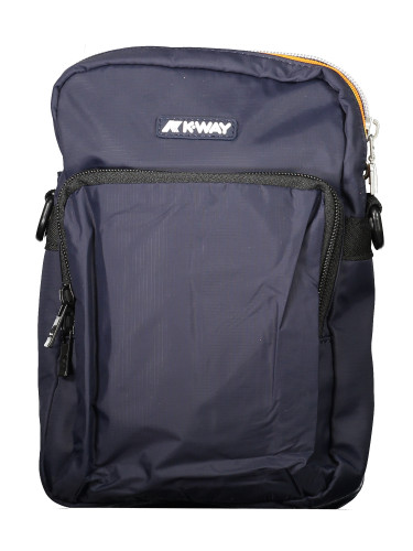 Мъжка чанта за през рамо K-WAY, синя