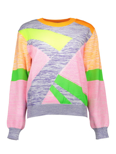 Многоцветен пуловер LOVE MOSCHINO