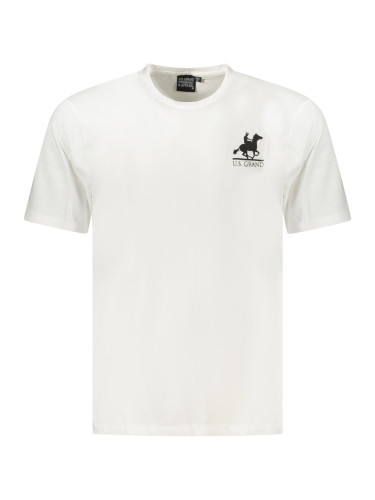US GRAND POLO SHORT SLEEVE T-SHIRT MEN WHITE