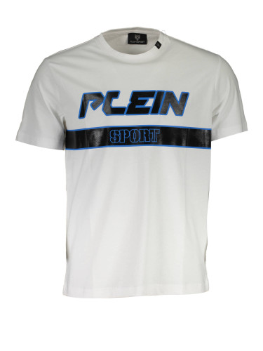 Мъжка бяла тениска Plein Sport