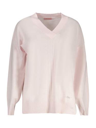 Дамски розов пуловер GUESS JEANS