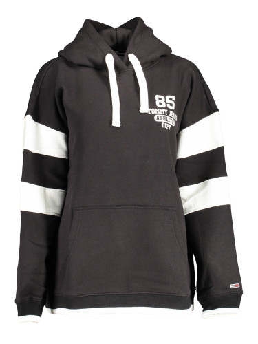 Черен суичър с качулка Tommy Hilfiger