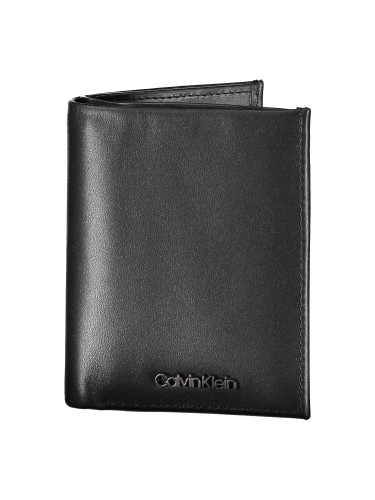 Черен мъжки портфейл Calvin Klein
