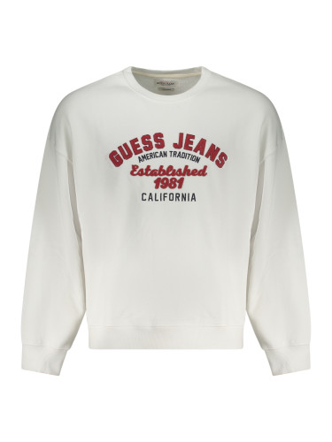 Бял суитшърт GUESS JEANS