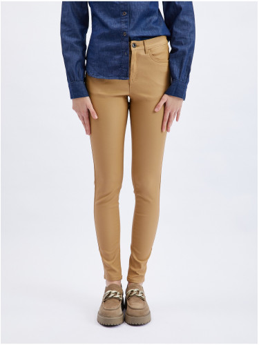 Orsay Brown Women's Skinny Fit Pants - Ladies