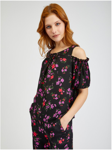 Orsay Black Women's Floral Blouse - Women's
