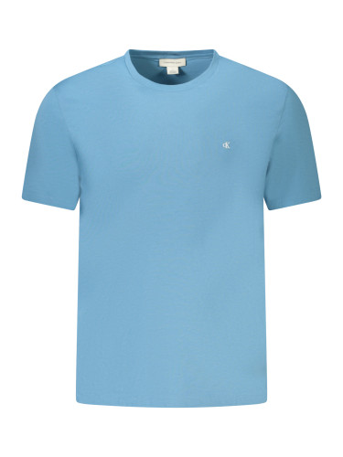 Мъжка синя тениска с къс ръкав