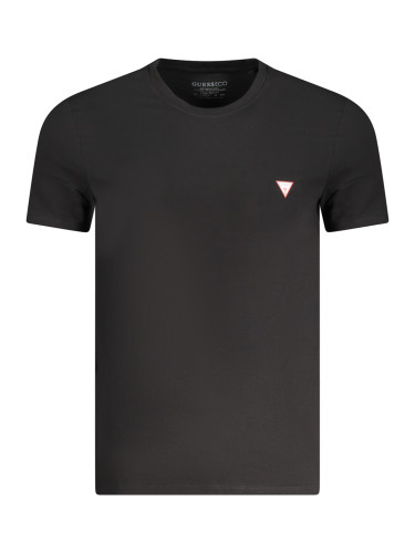 GUESS JEANS черна тениска с къс ръкав