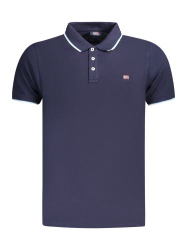NORWAY 1963 MEN'S SHORT SLEEVE POLO BLUE