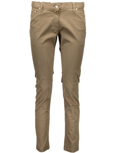 Дамски кафяви панталони Fred Perry