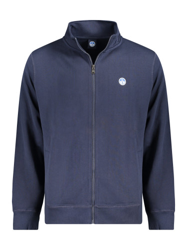 Мъжки суитшърт с цип NORTH SAILS син