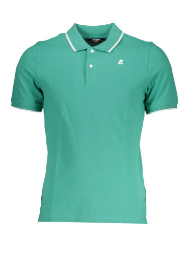 Зелена мъжка поло тениска K-WAY