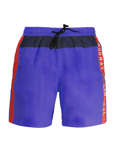 Сини мъжки бански шорти