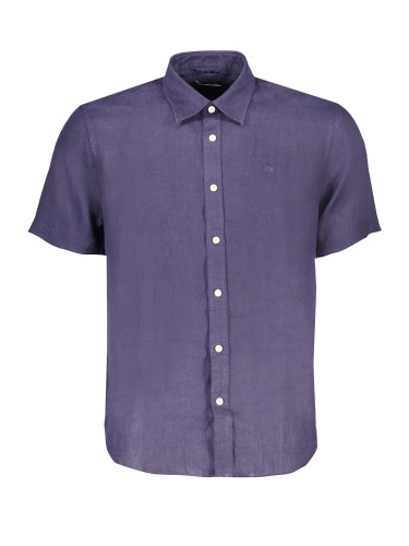 Мъжка риза с къс ръкав