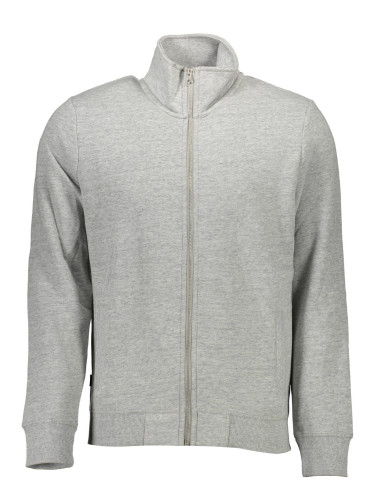 Мъжки суичър с цип Superdry в сиво