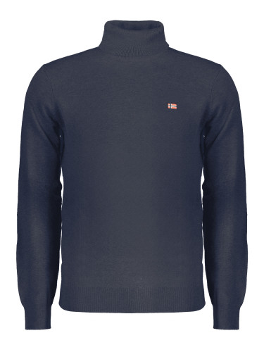 Мъжка поло яка Норвегия 1963, синя