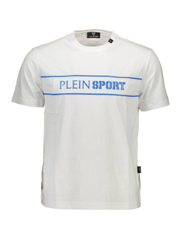 Бяла тениска с къс ръкав PLEIN SPORT