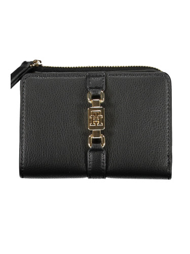 Дамски портфейл Tommy Hilfiger, черен