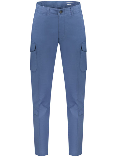 Сини мъжки панталони с джобове