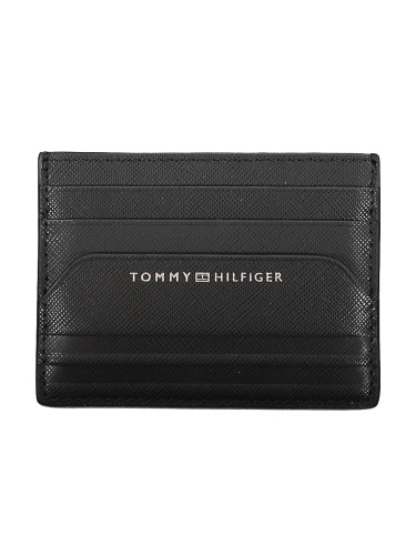 Черен портфейл Tommy Hilfiger