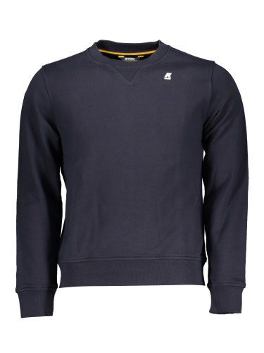 Мъжки син суитшърт K-WAY без цип