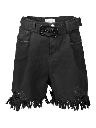 Черни дамски дънкови шорти Gaelle Paris